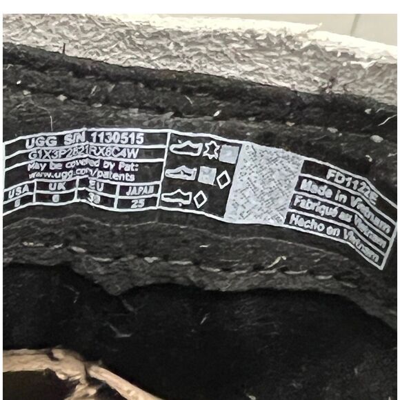 UGG BOOTS WOMEN'S 8 WHITE LEATHER ASHTON CHELSEA Waterproof Pull-on - Picture 4 of 11